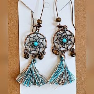 Dream catcher earrings